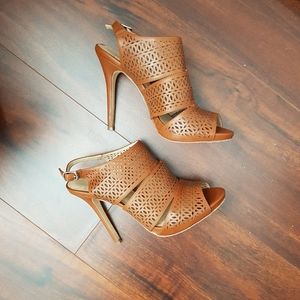 BCBGeneration Peep Toe Stiletto Heel